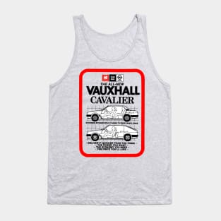 VAUXHALL CAVALIER - advert Tank Top